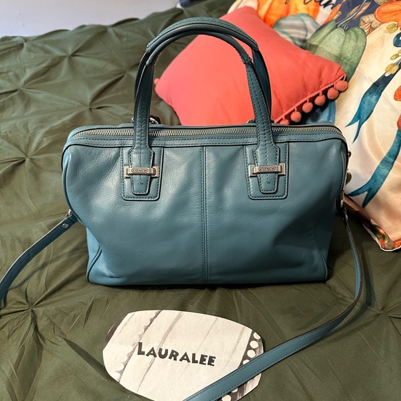 SOLD Coach Taylor Satchel - Picture 9 of 13